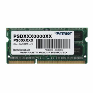 PATRIOT 8GB 1600MHZ DDR3 SODIMM