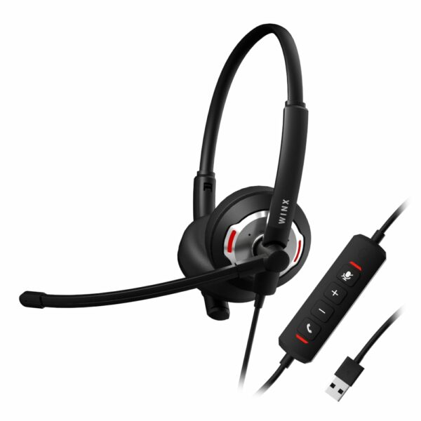 WINX CALL Pro AI Noise Cancelling Mic Headset